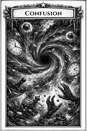 Confusion chaos card
