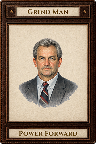 Grind Man coach card