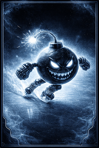 Boom goes the dynamite ghost card