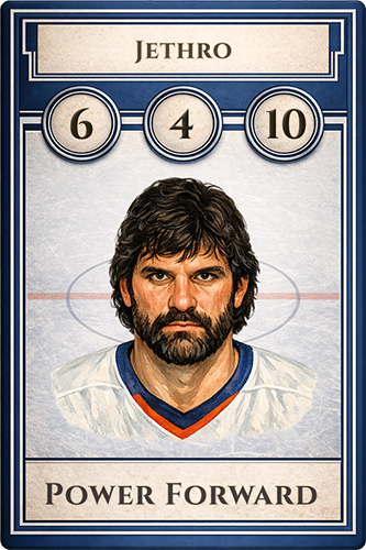 Jethro player card