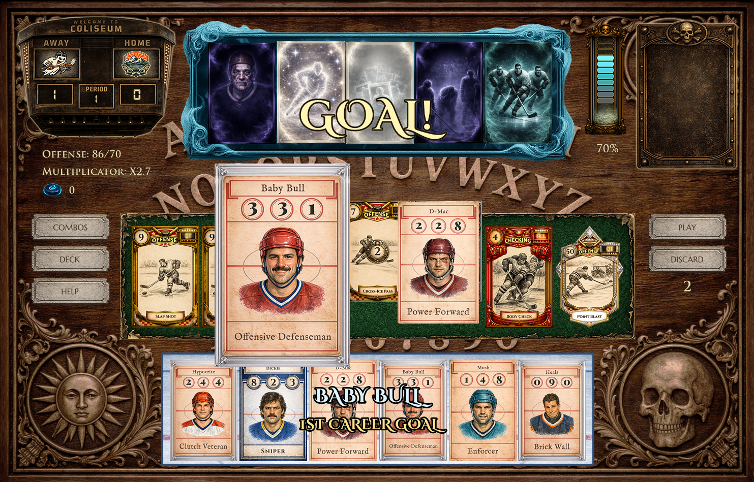 Reach the milestone screenshot